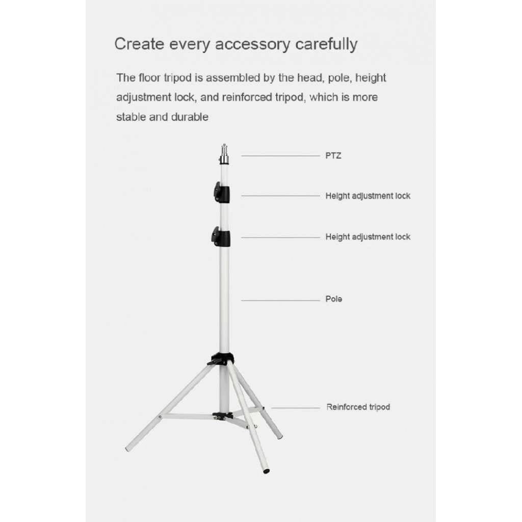 WANBO Foldable Adjustable Stand Floor Tripod 170CM for jector
