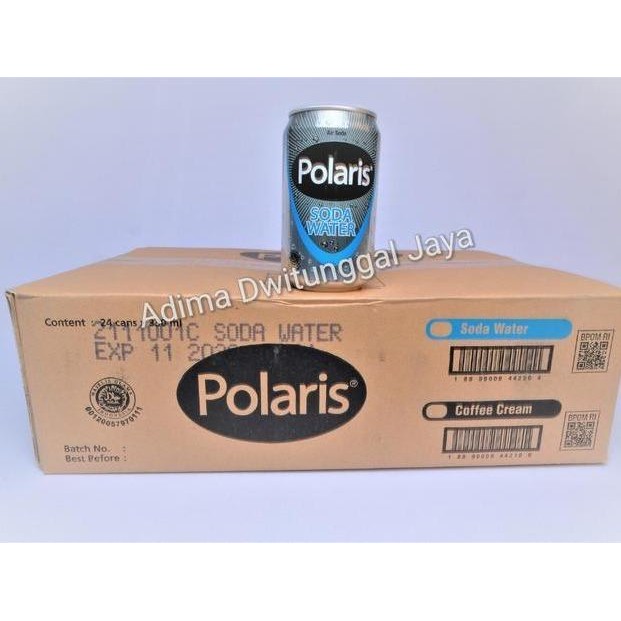 

Tjia Wu - Polaris Soda Water / Air Soda Polaris Kaleng 24X330Ml - Karton