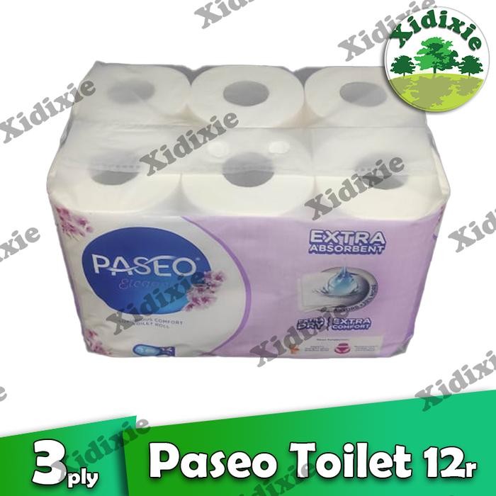 Tissue paseo toilet 12 roll / Tisu Toilet / Tissue Gulung
