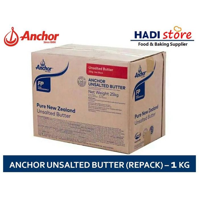

Barbara.storee Anchor Unsalted Butter 1 Kg (Repack)