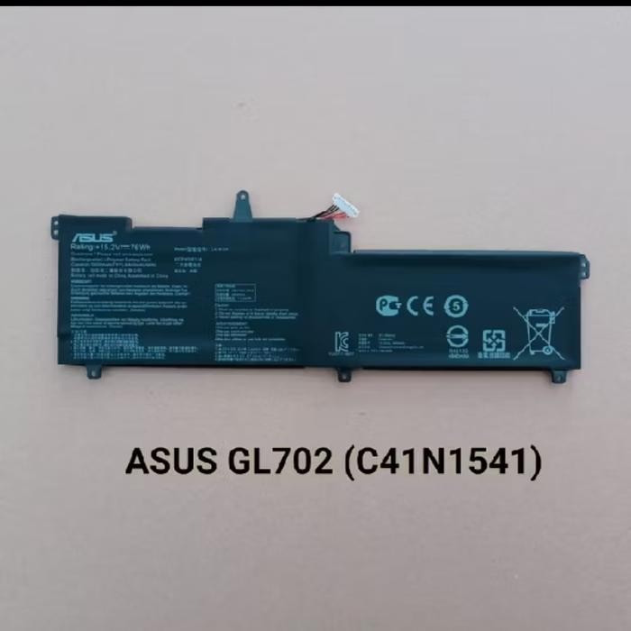 BATERAI LAPTOP ASUS ROG GL702 GL702V GL702VS GL702VT GL702VM GL702VM1A C41N1541