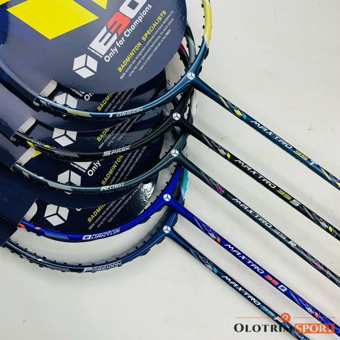 Raket Badminton Ebox Maxtro 35Lbs 35 Lbs Original