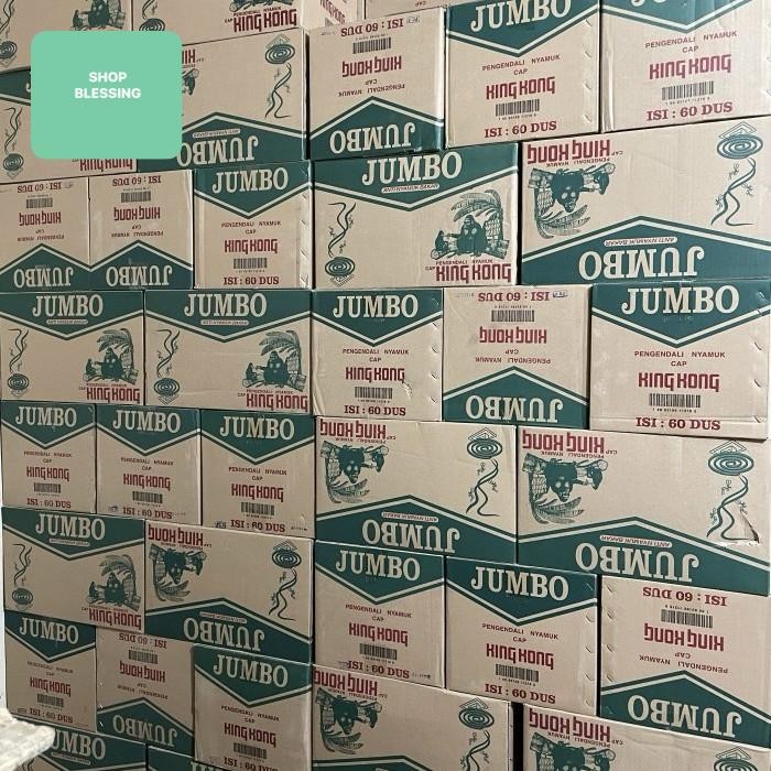 Kingkong Obat Nyamuk ( Isi 60 )/ Dus Grab/Gosend