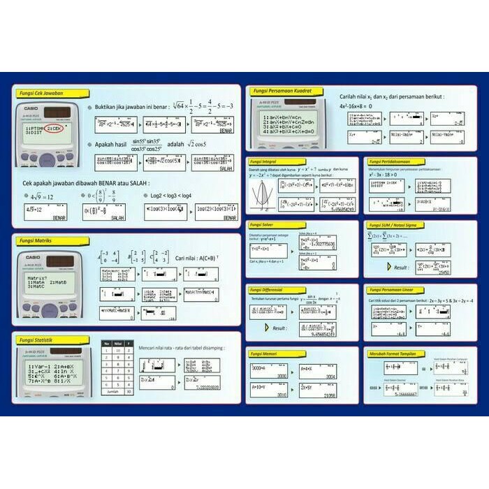 

Casio Scientific Fx 991Id Plus Original Grosir