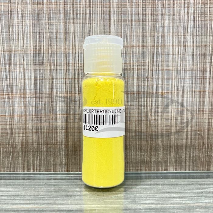 CHLORTETRACYCLINE 10GR OBAT INFEKSI BAKTERI DROPSY VIBRIOSIS IKAN HIAS CHLOR TETRACYCLINE