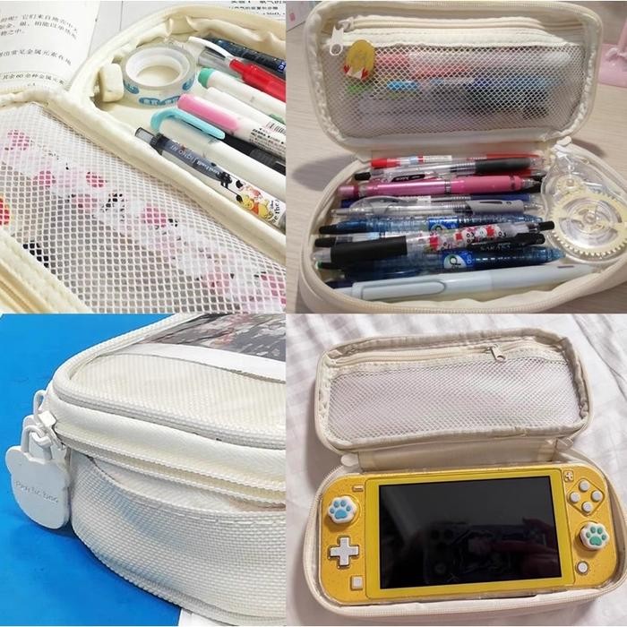 

TEMPAT PENSIL PREMIUM LUCU ORGANIZER BAG MULTIFUNGSI