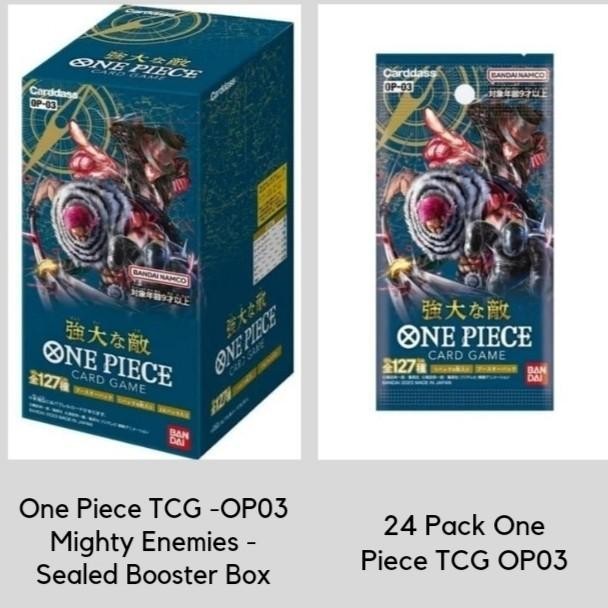 Playful Minds - Booster Box Op01 /Op02 /Op03 /Op04 /Op05 One Piece Ori Japan