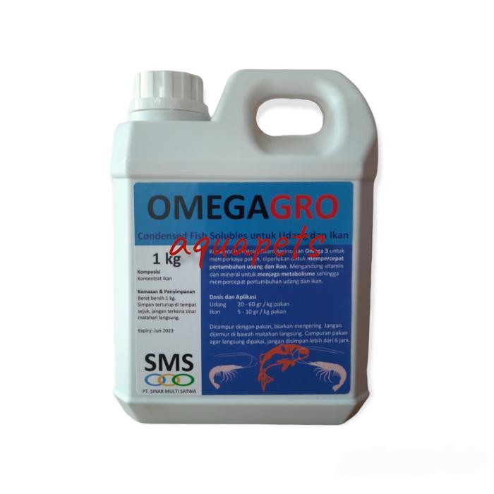 OMEGAGRO / OMEGA PROTEIN DAN ASAM AMINO UNTUK IKAN DAN UDANG 1KG