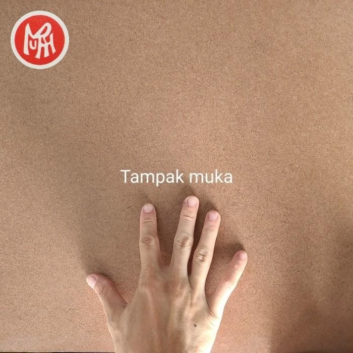 Hardboard Hard board non Mdf 244cm x 122cm tebal 3.1mm Lembaran utuh