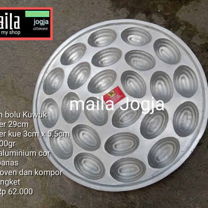 (JKtP) cetakan kue bolu Kuwuk tanpa pegangan bholu jadul kijing cubit