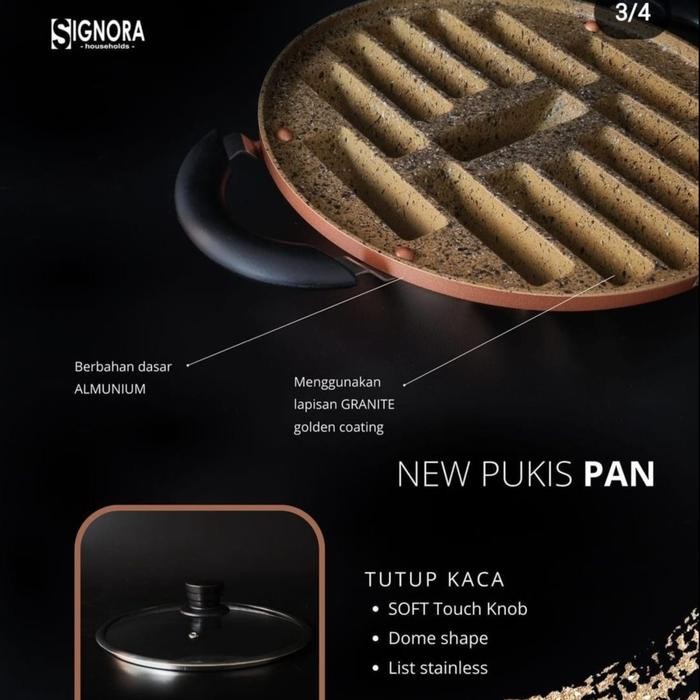 Signora New Pukis Pan Kompor cetakan kue pukis happy call