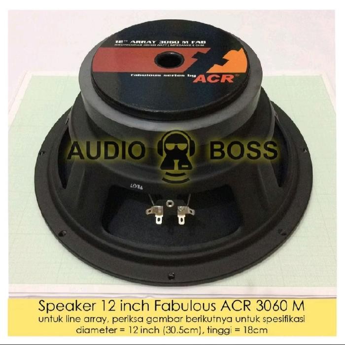Speaker ACR 12" Fabulous 3060 ACR 12 inch Fabulous / 12" Fabulus 3060
