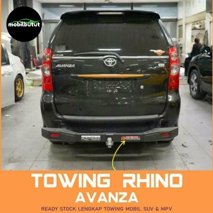 PREMIUM Towing bumper tanduk belakang Avanza Xenia Veloz 2006 2007 2020