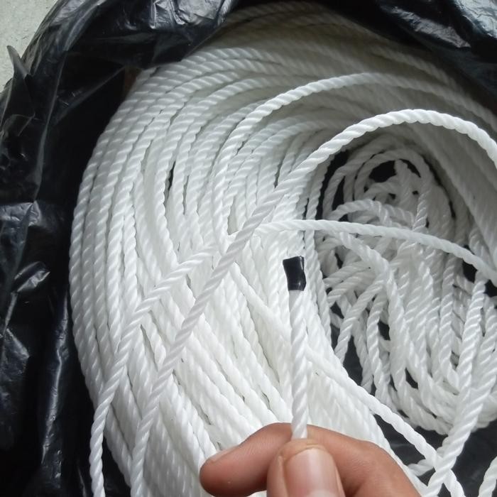 PREMIUM tali tambang 3mm nylon tali tambang kecil tali tambang putih