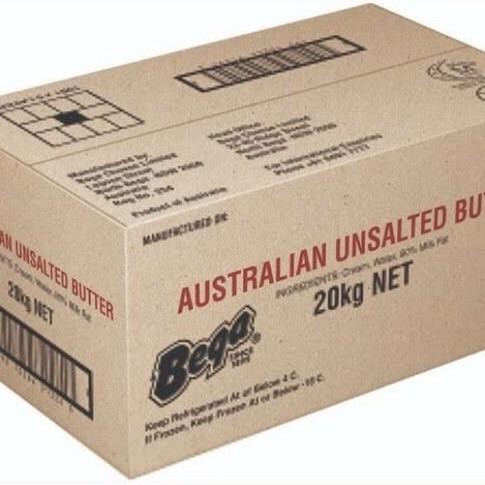 

BEGA UNSALTED BUTTER 20 KG