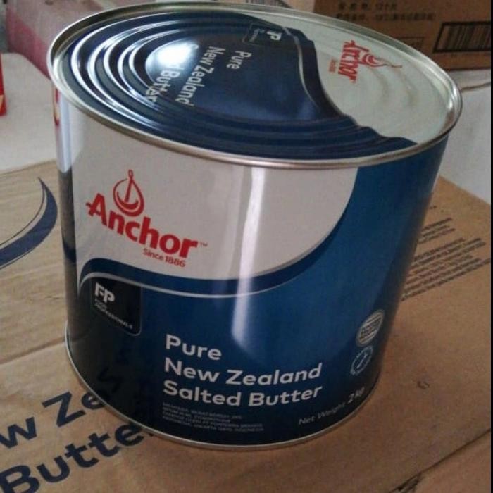 

ANCHOR SALTED PURE BUTTER 2 kg KEMASAN BARU