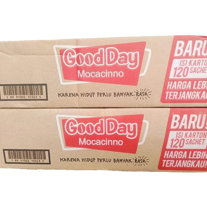

kopi gooday merah mocacino 20gr per 1 dus isi 12 renceng