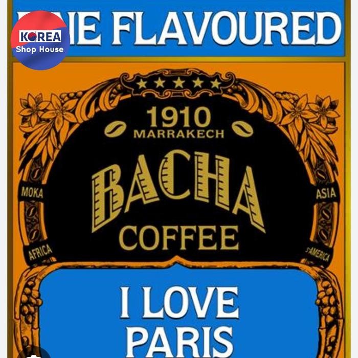 

Bacha Coffee I Love Paris Kopi Marrakech Fine Flavoured Coffee 12 bags 1 box