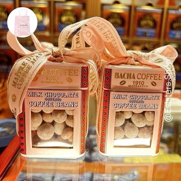 

Bacha Coffee Milk Chocolate Assorted Chocolate Covered Coffee Beans Cokelat Coklat Bacha Coffee 80