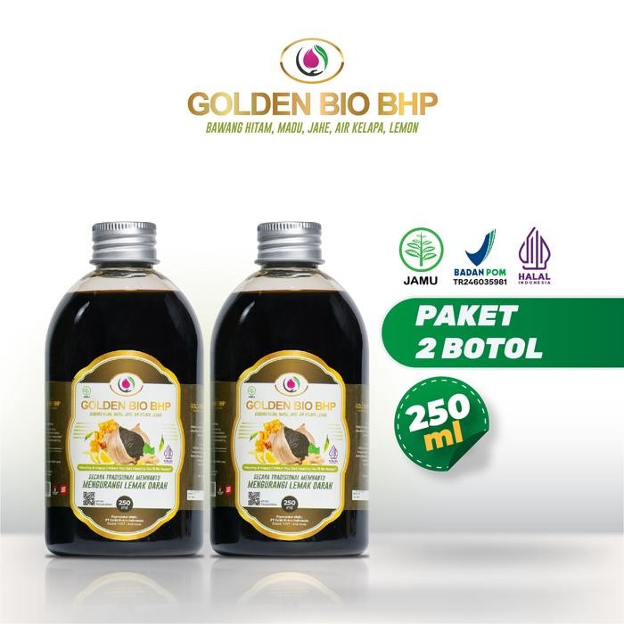 

Golden Bio BHP Paket Hemat Isi 2 pcs Herbal Sinbiotik Bawang Hitam