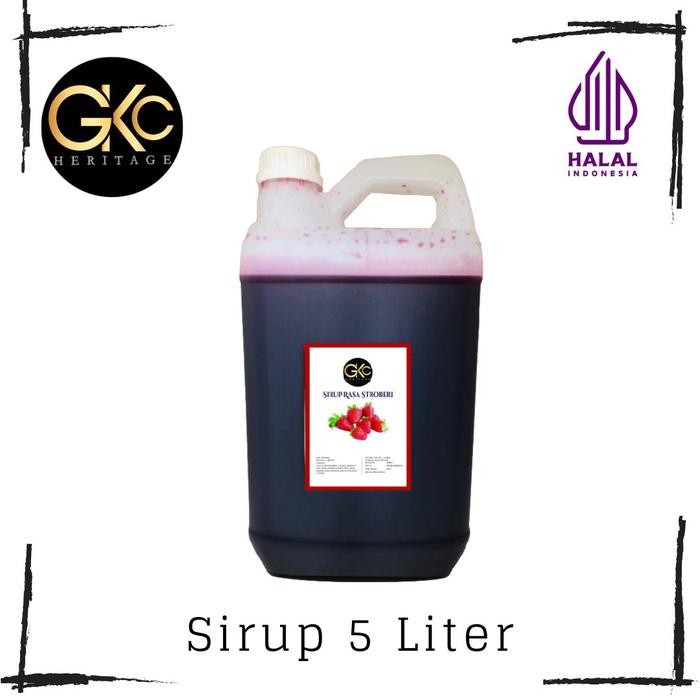 

Sirup 5 liter GKC HERITAGE Syrup Minuman Aneka Rasa