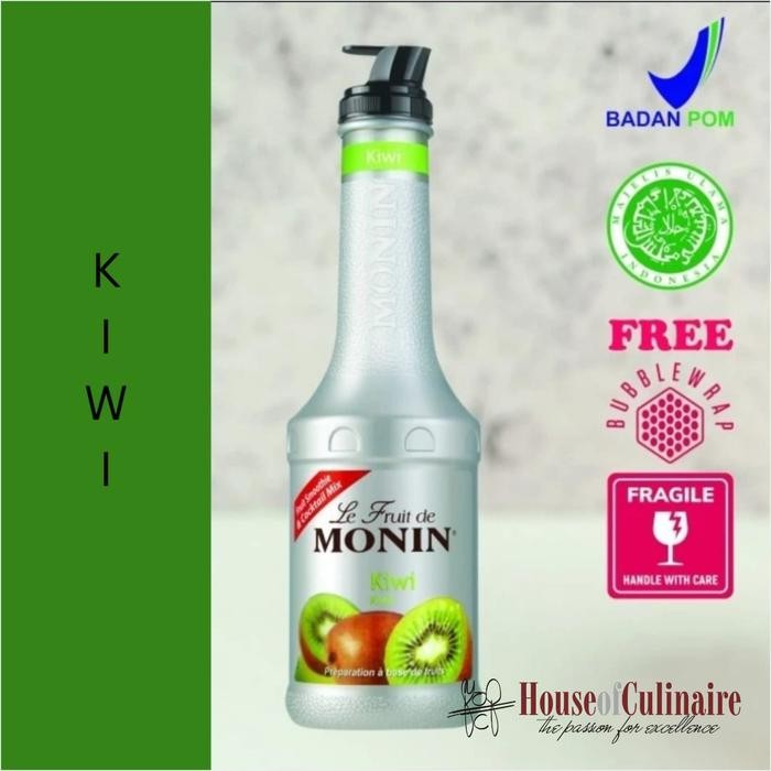 

Monin Puree Fruit Mix Kiwi 1 Liter