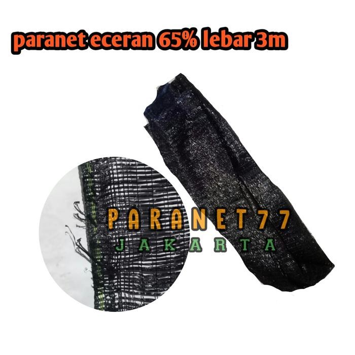 PREMIUM paranet 65% (eceran) lebar 3m peneduh tanaman