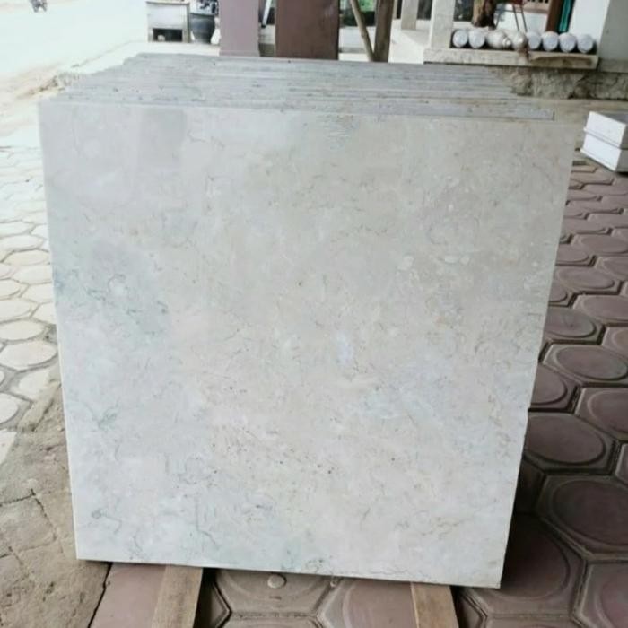 PREMIUM Lembaran Marmer Putih Tulungagung Asli