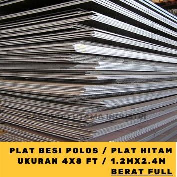 PREMIUM Plat Besi hitam 2mm lembaran 1mm 1 2 mm Bordes Custom HRC