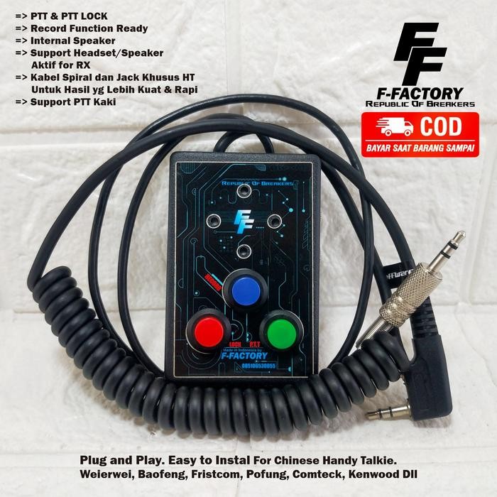 CONVERTER SOUNDCARD V8 UNTUK HT HANDY TALKIE CHINA. PLUG AND PLAY.