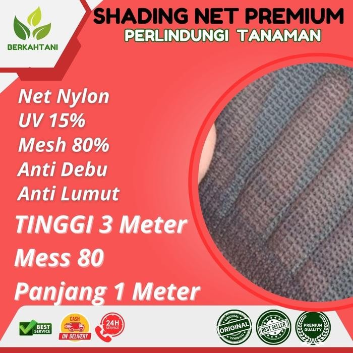 PREMIUM Shading Net Nilon Paranet Nilon 85 Persen Harga Meteran