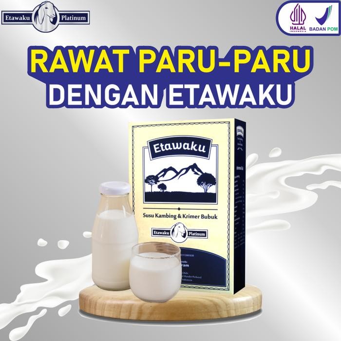 

BARANG TERLARIS Etawaku Platinum Susu Kambing Untuk Pernafasan