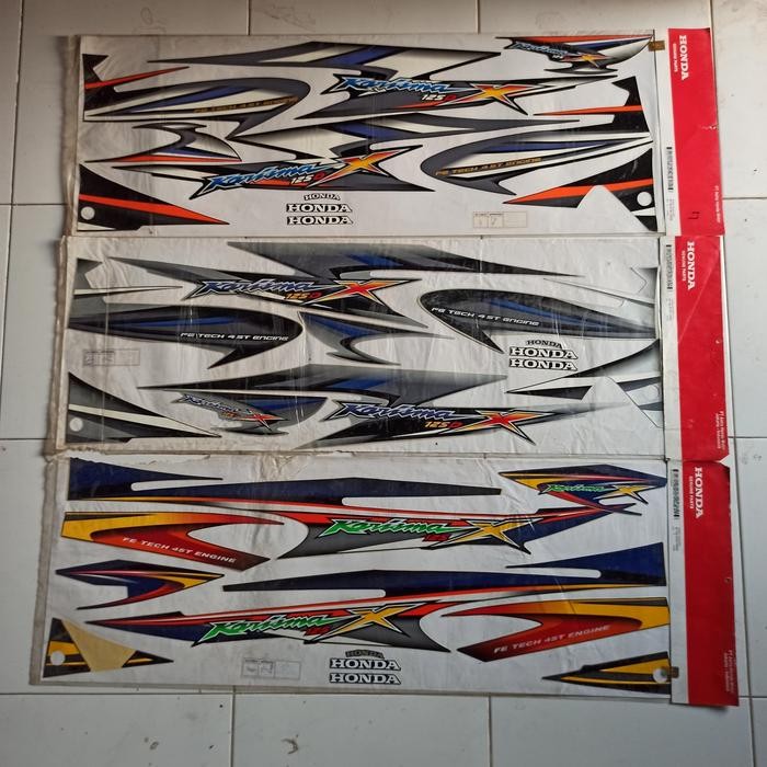 Striping Lis Body Honda Karisma 125 X Original