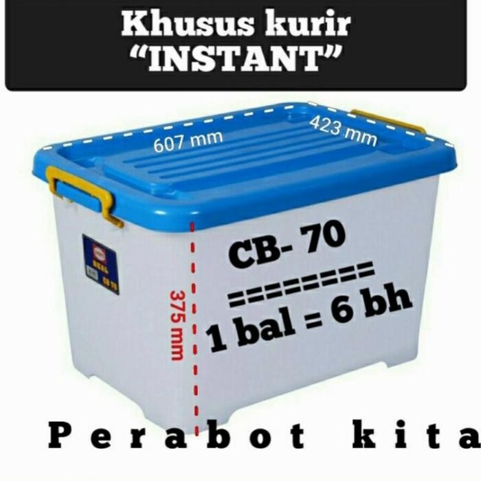 Produk Viral Container Box Cb 70 Shinpo Sip Packing Aman