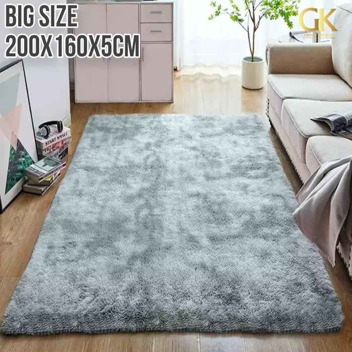 Karpet Bulu Ukuran Besar 200X160X5Cm