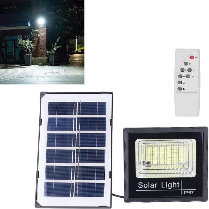 Lampu Sorot LED Tenaga Surya Matahari Tahan Air, Tanpa Tagihan Listrik IP67 lampu Penerangan Jalan