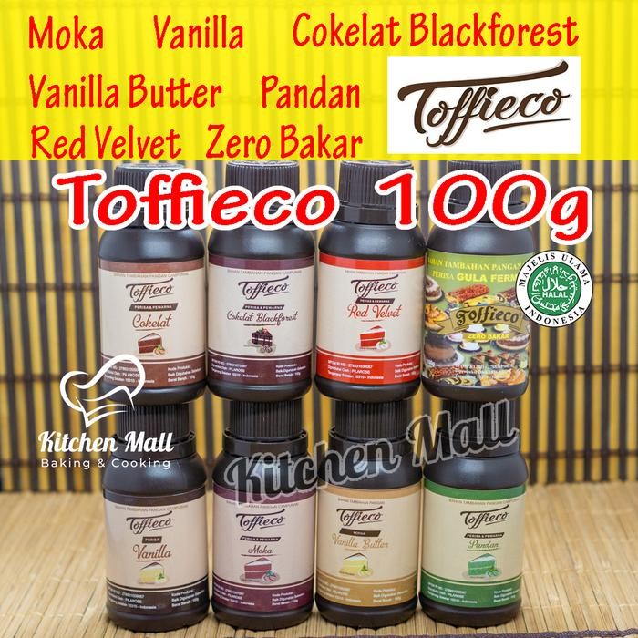 

Ready JT Toffieco Pasta 100 gr Tofieco Moka Tofico Vanilla Pandan Zero Bakar