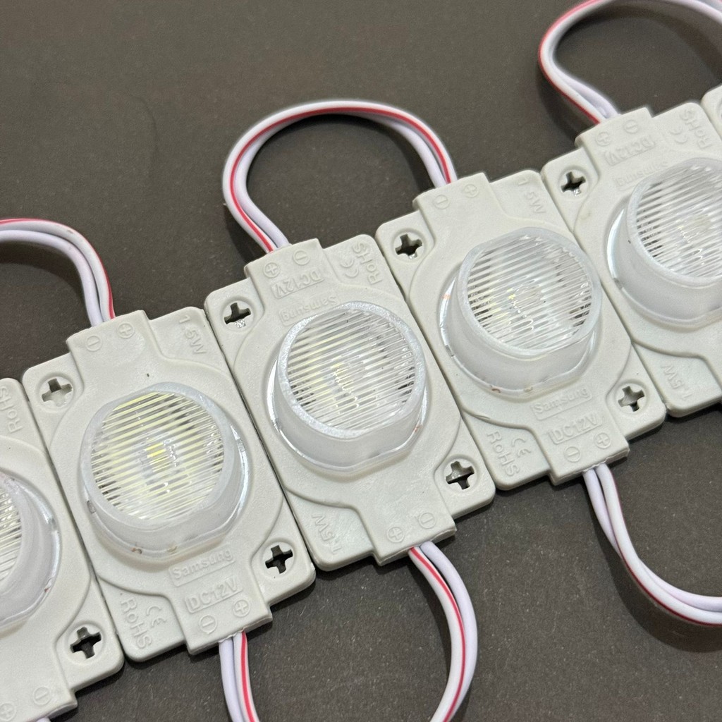 LAMPU LED MODUL 1 MATA BESAR DC 12 VOLT 1.5W MERK SAMSUNG
