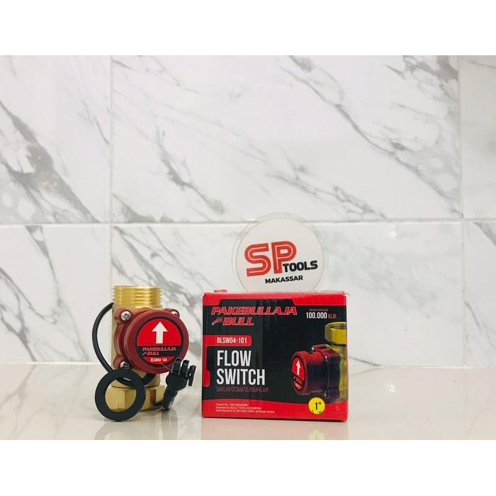 FLOW SWITCH / OTOMATIS POMPA AIR PENDORONG 1"X1" 1 INCH BULL