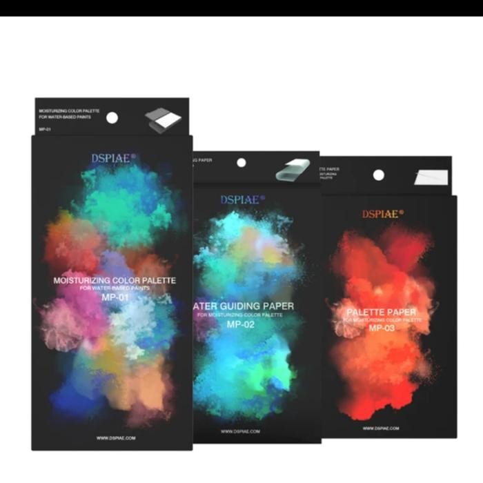 

Palette With System Moisturizing For Water Based Paints Dspiae Varian