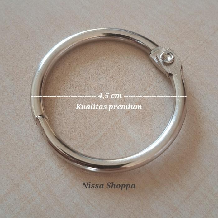 

BINDER RING BUKA TUTUP UKURAN 6,5 CM RING JILID SPIRAL BINDER DOKUMEN KODE 723