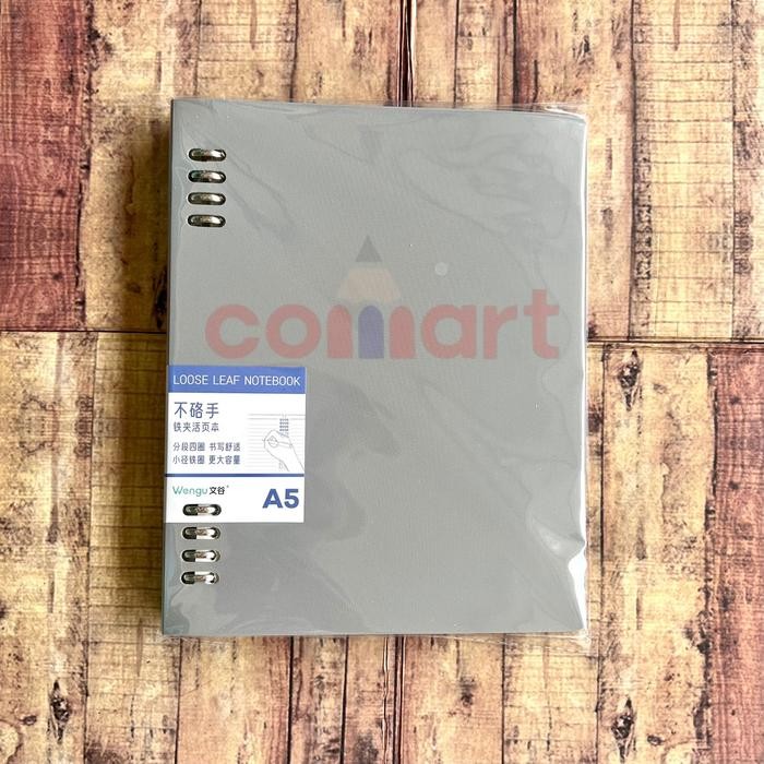 

MAP BINDER WENGU B1010 A5 B5 PLUS LOOSE LEAF DAN DIVIDER 8 RING BESI KODE 606