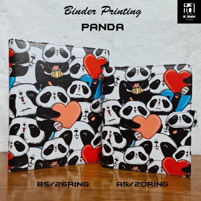 

BINDER PRINTING MOTIP PANDA A5/RING 20, B5/RING 26 KODE 927