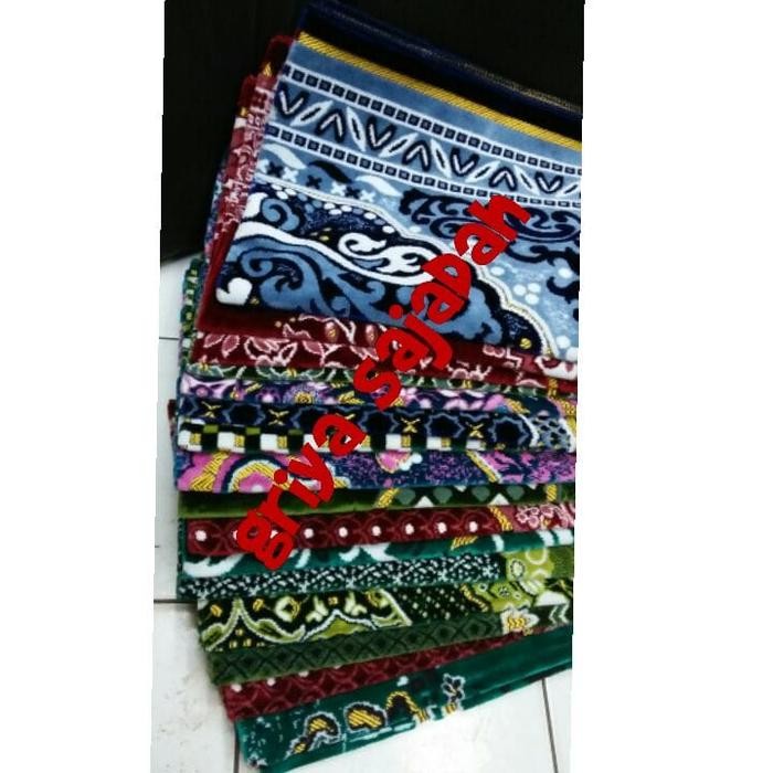 Sajadah Kano Import Turkey Warna Ungu Model Abstrak