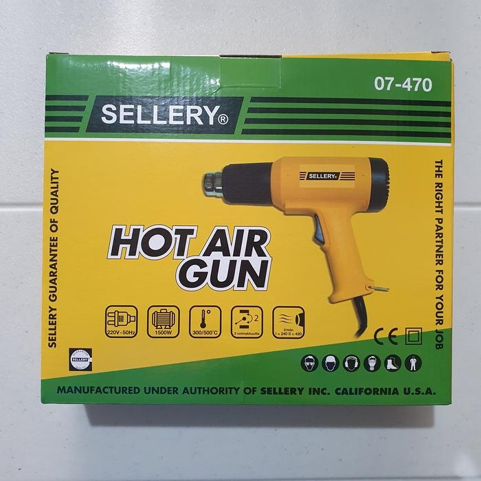 Termurah Pistol Pemanas Sellery Asli 07-470 / Hot Air Gun / Heat Gun
