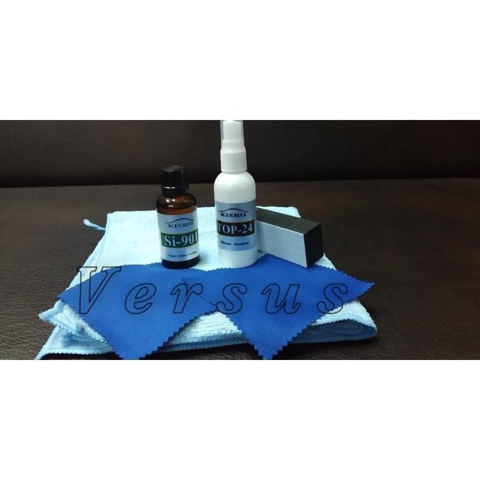 Promo. Paket Hemat Kisho Nano Ceramic Coating Si-901+Top-24 Plus Microfiber