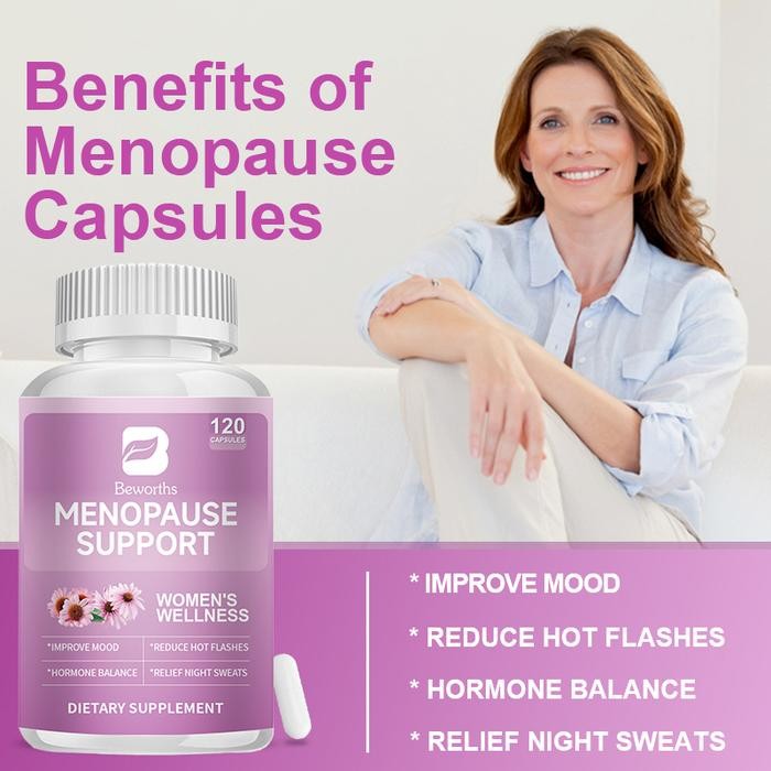 Beworths MENOPAUSE SUPPORT Women's Wellness 120PCS