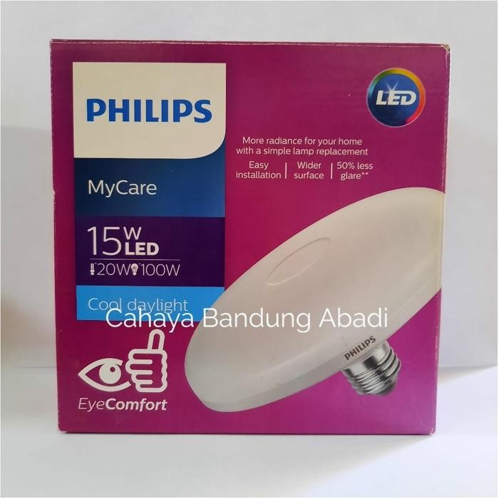 Lampu Philips LED UFO 15 Watt Putih Cool Daylight
