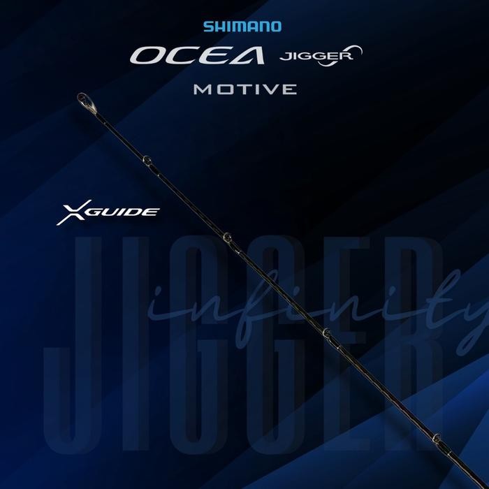 Shimano Ocea Jigger Infinity Motive 2024 Slow Pitch Jigging SJ Rod Joran Pancing