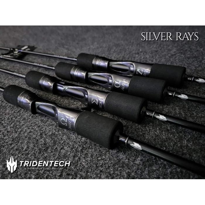 Joran Tridentech Silver Rays Joran Jigging Solid Carbon Ring Fuji